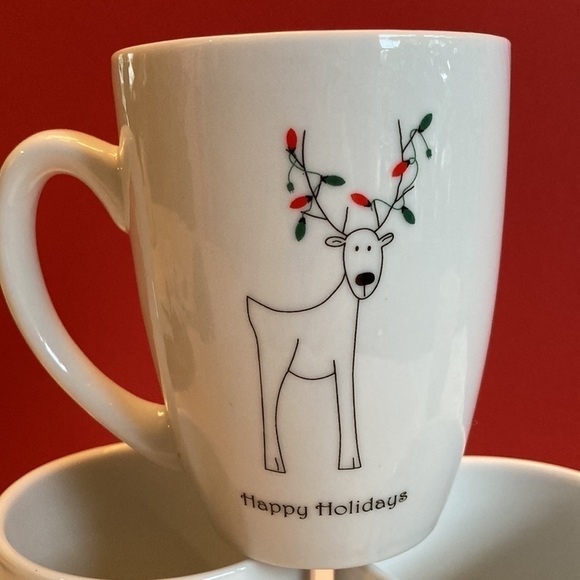 BIA Cordon Bleu Reindeer mug set of 4 - Picture 1 of 11
